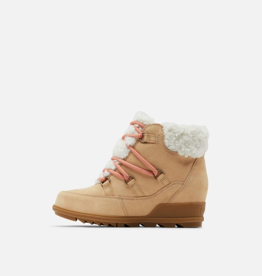 Céramique-paradoxe Rose Sorel Belgique Chausson Evie Cosy Lace Pour Femme