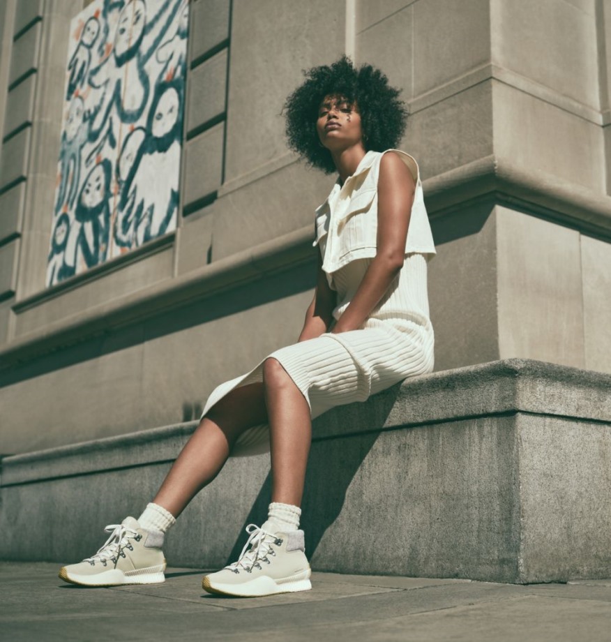 Sorel Belgique Women's Out N About Iii Conquest Boot Craie-sel De Mer