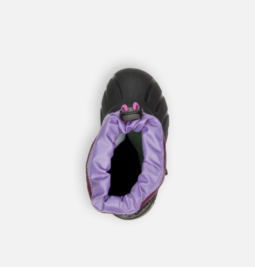 Botte Flurry Enfant Sorel Belgique Violet Dahlia-paisley Violet