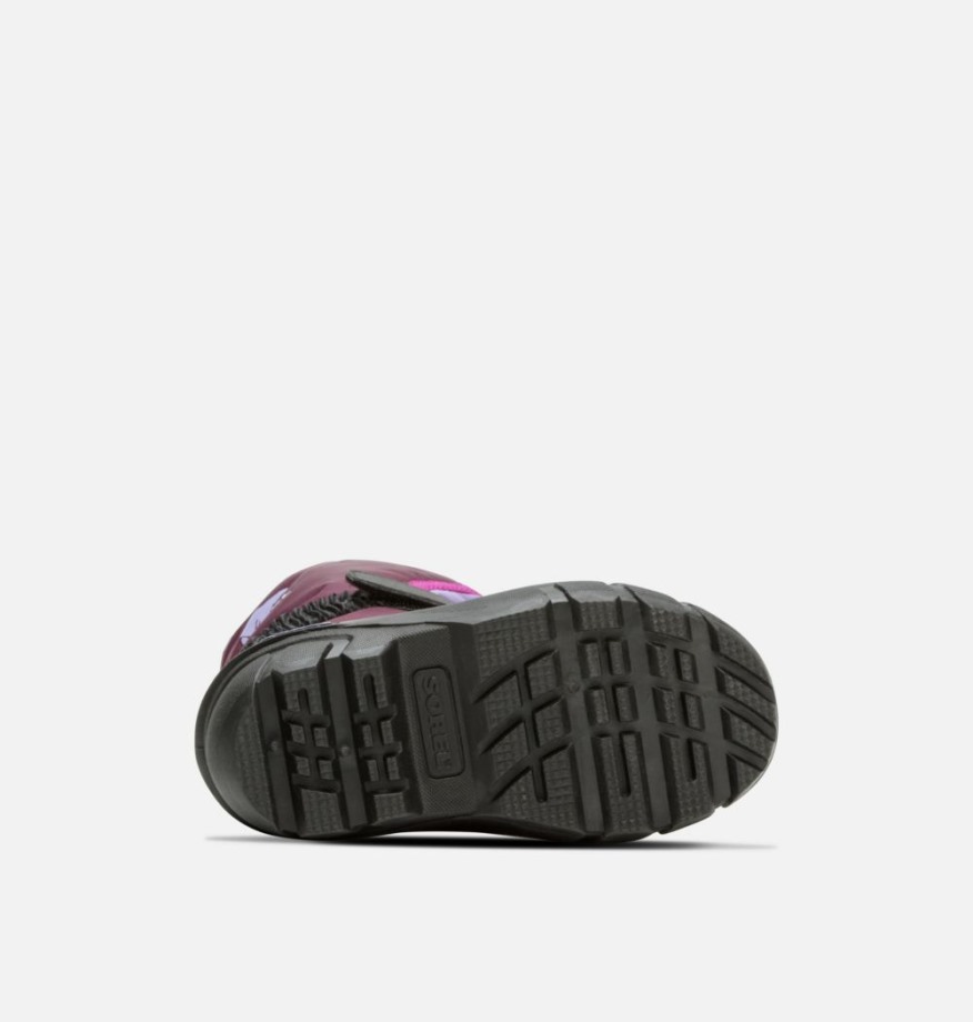 Botte Flurry Enfant Sorel Belgique Violet Dahlia-paisley Violet