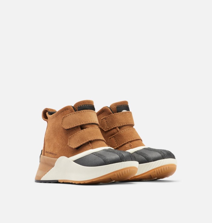 Sorel Belgique Camel Brown-sea Salt Children's Out N About Classic Boot