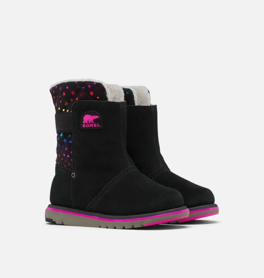 Botte Rylee Enfant Noir Sorel Belgique