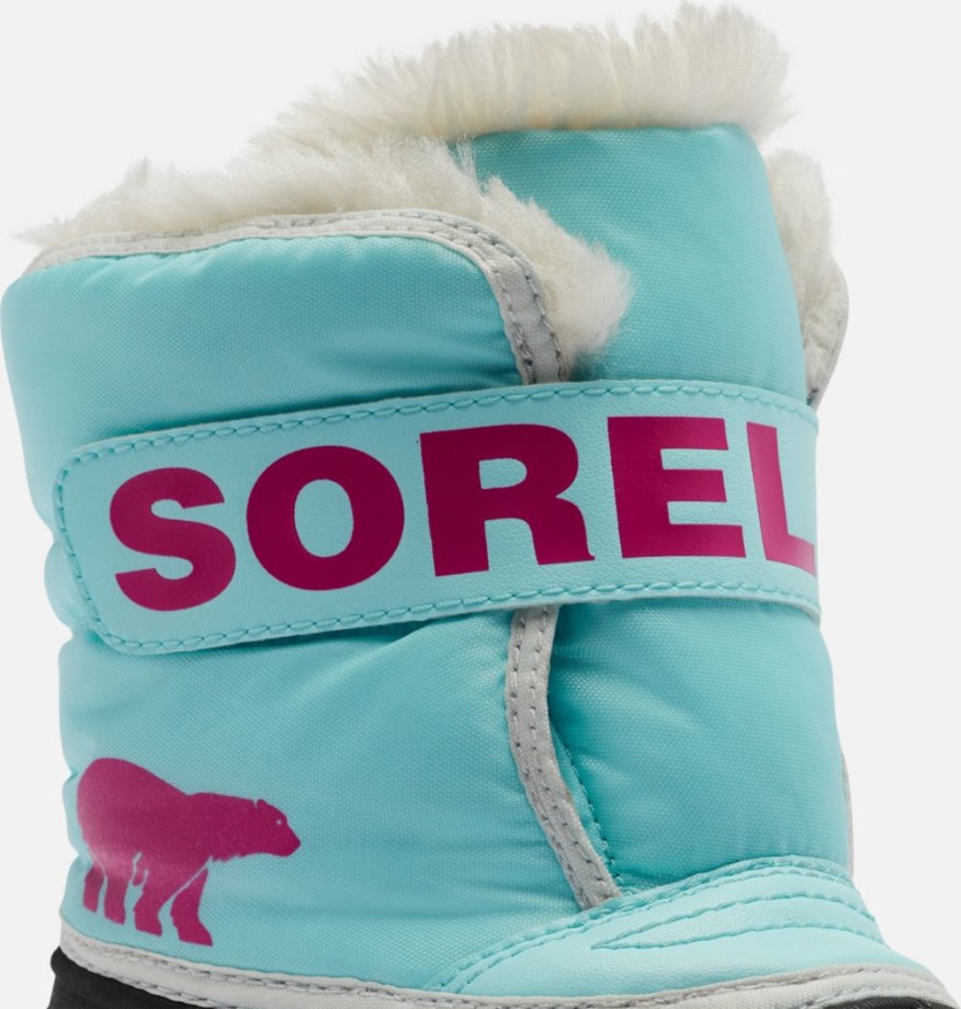 Botte Commandant De Neige Enfant Ocean Surf-cactus Rose Sorel Belgique
