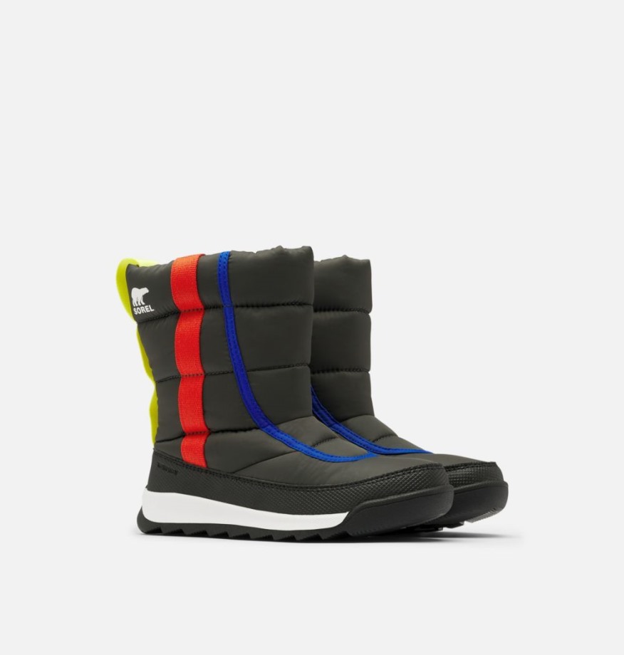 Charbon Sorel Belgique Botte Mi-haute Bouffante Whitney Ii Pour Enfant