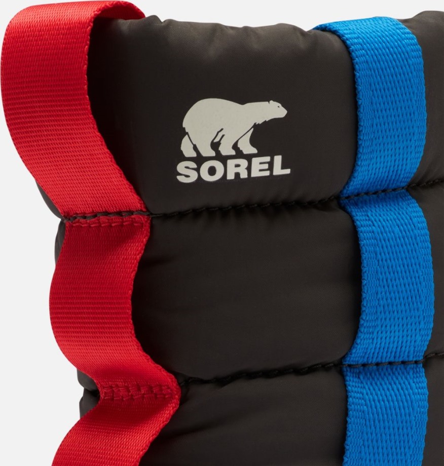 Sorel Belgique Botte Mi-haute Whitney Ii Bouffante Jet-black Pour Enfants