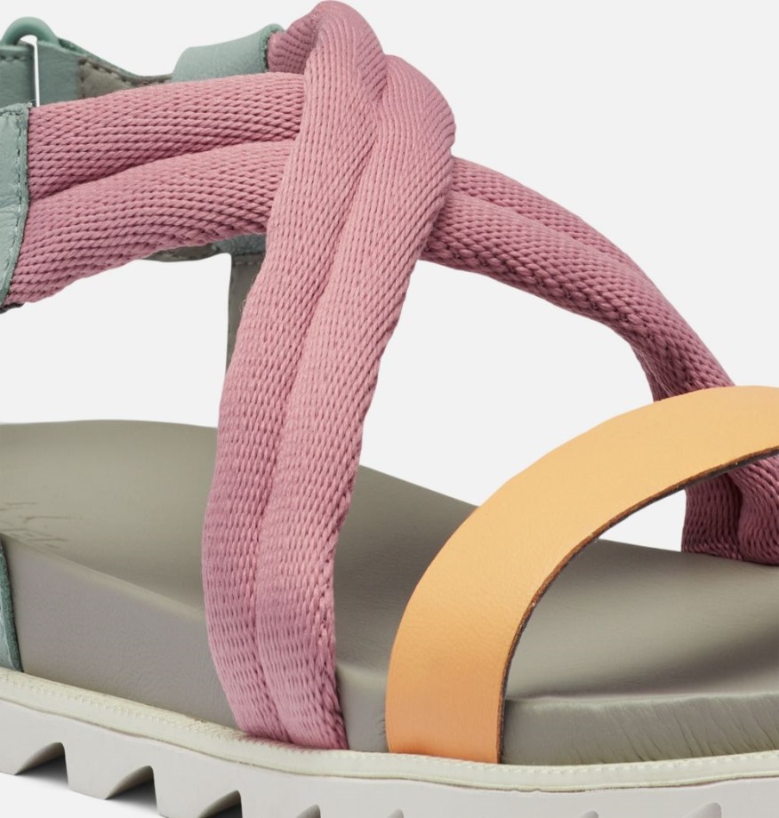 Sorel Belgique Sandale Roaming Decon Pour Femme Bleu écrasé-gris Chrome