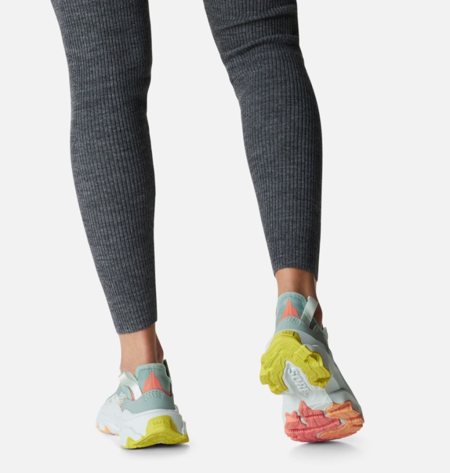 Sorel Belgique Baskets Femme Kinetic Breakthru Day Lace écrasé Bleu-blanc