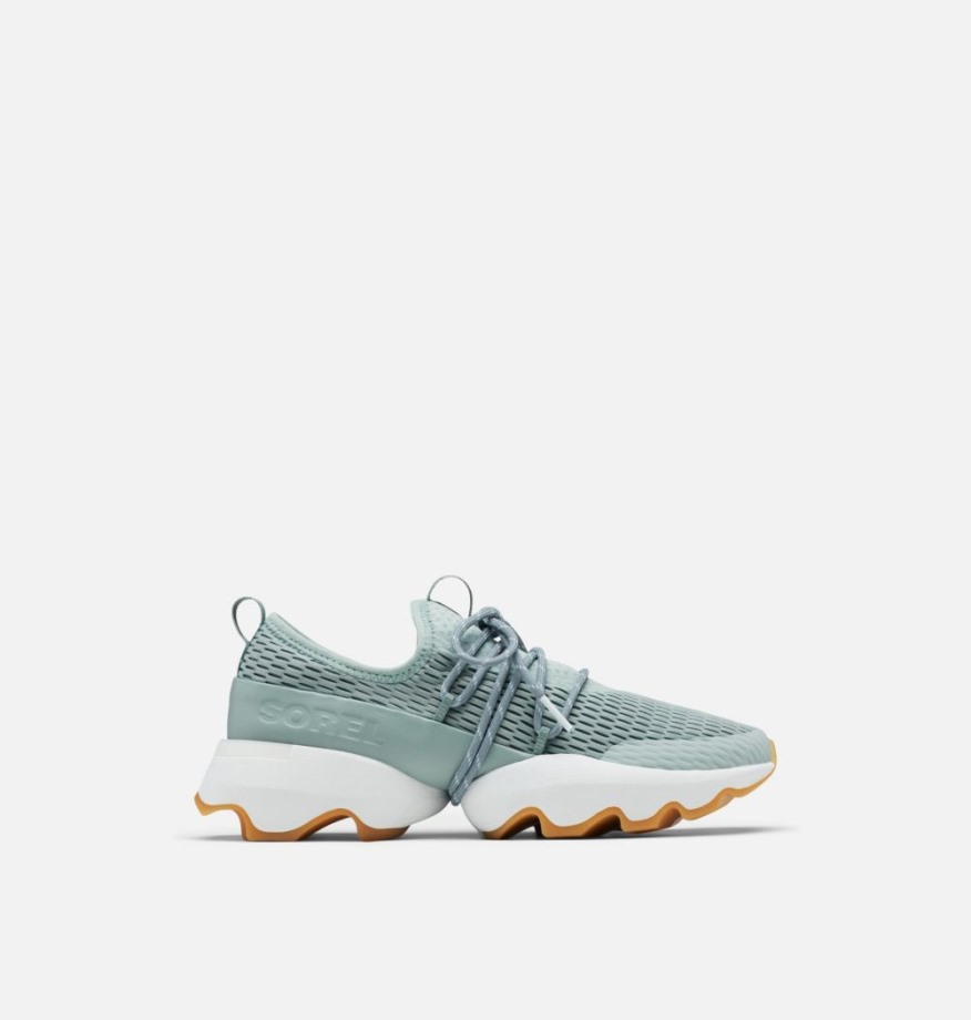 Sorel Belgique Baskets Femme Kinetic Impact Lace écrasé Bleu-blanc