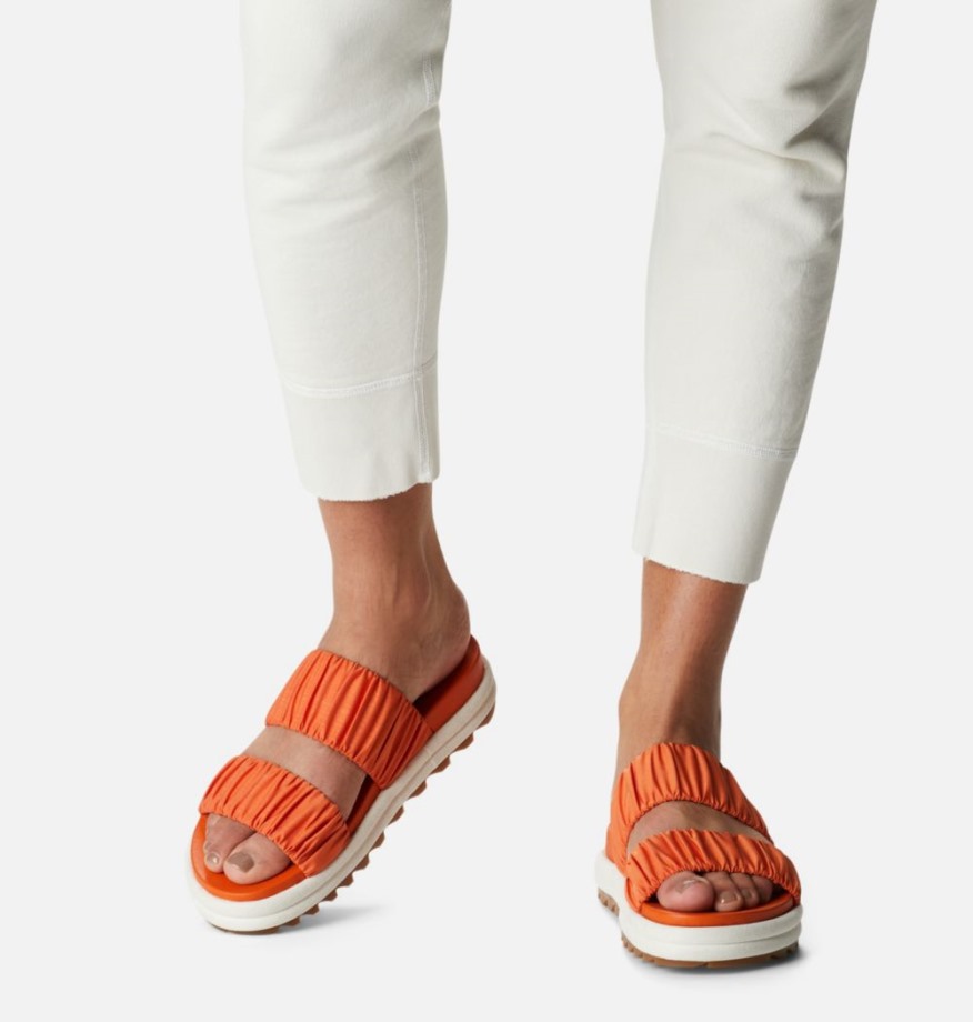 Sorel Belgique Sandale à Deux Lanières Roaming Pour Femme Desert Sun-chalk