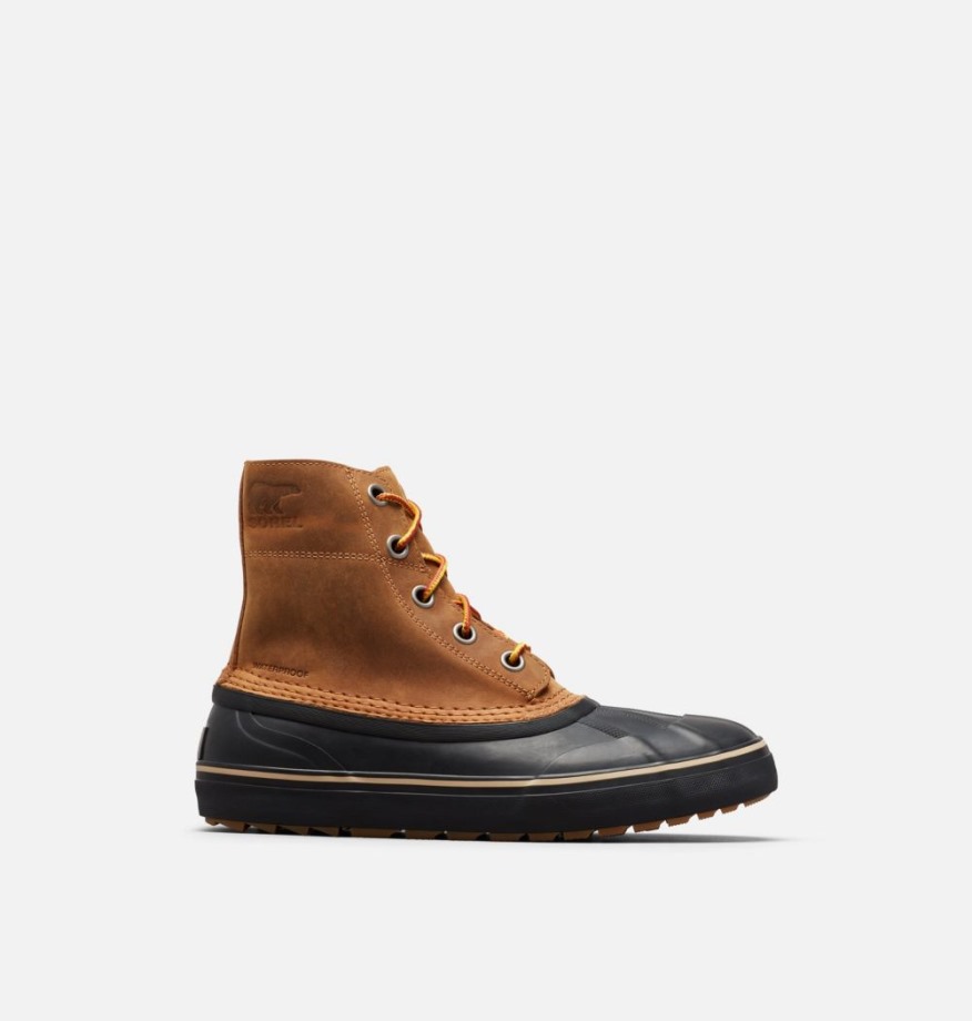 Elk-black Sorel Belgique Botte à Lacets Cheyanne Metro Homme