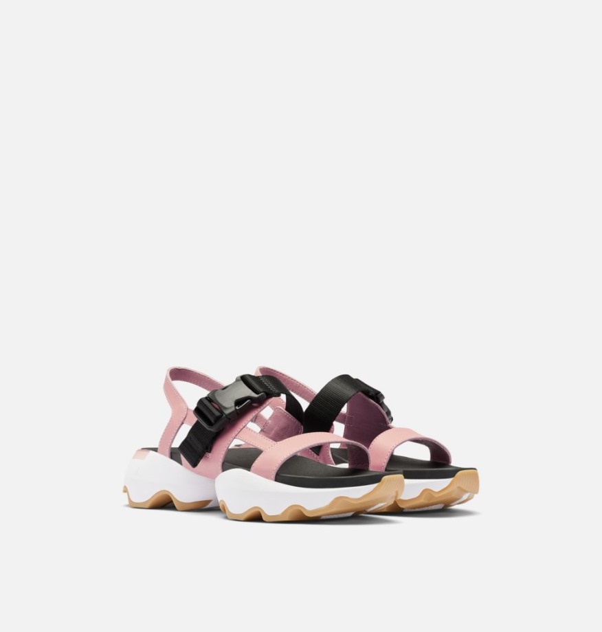 Sandale Sportive Kinetic Impact Sling Femme Sorel Belgique Gomme Rose-blanc