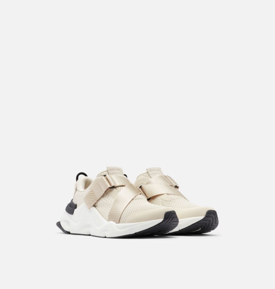 Sorel Belgique Baskets Femme Kinetic Rnegd Strap Fauve-sea Salt