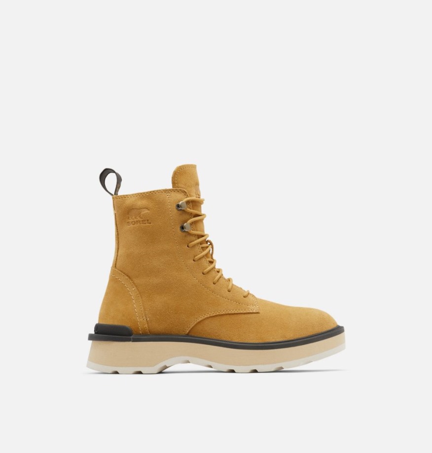 Geo Yellow-jet Sorel Belgique Bottes à Lacets Hi-line Pour Femmes