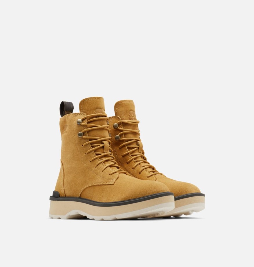 Geo Yellow-jet Sorel Belgique Bottes à Lacets Hi-line Pour Femmes
