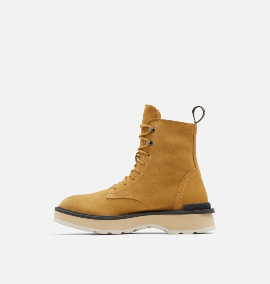 Geo Yellow-jet Sorel Belgique Bottes à Lacets Hi-line Pour Femmes