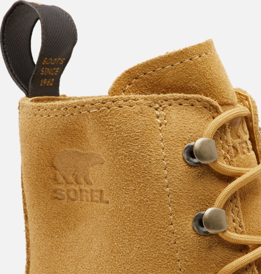 Geo Yellow-jet Sorel Belgique Bottes à Lacets Hi-line Pour Femmes