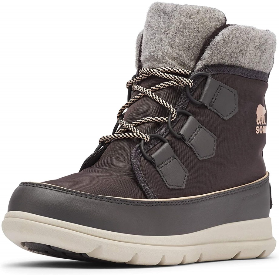 Bottes Sorel Explorateur Carnaval Gris Sorel Belgique Pour Femmes