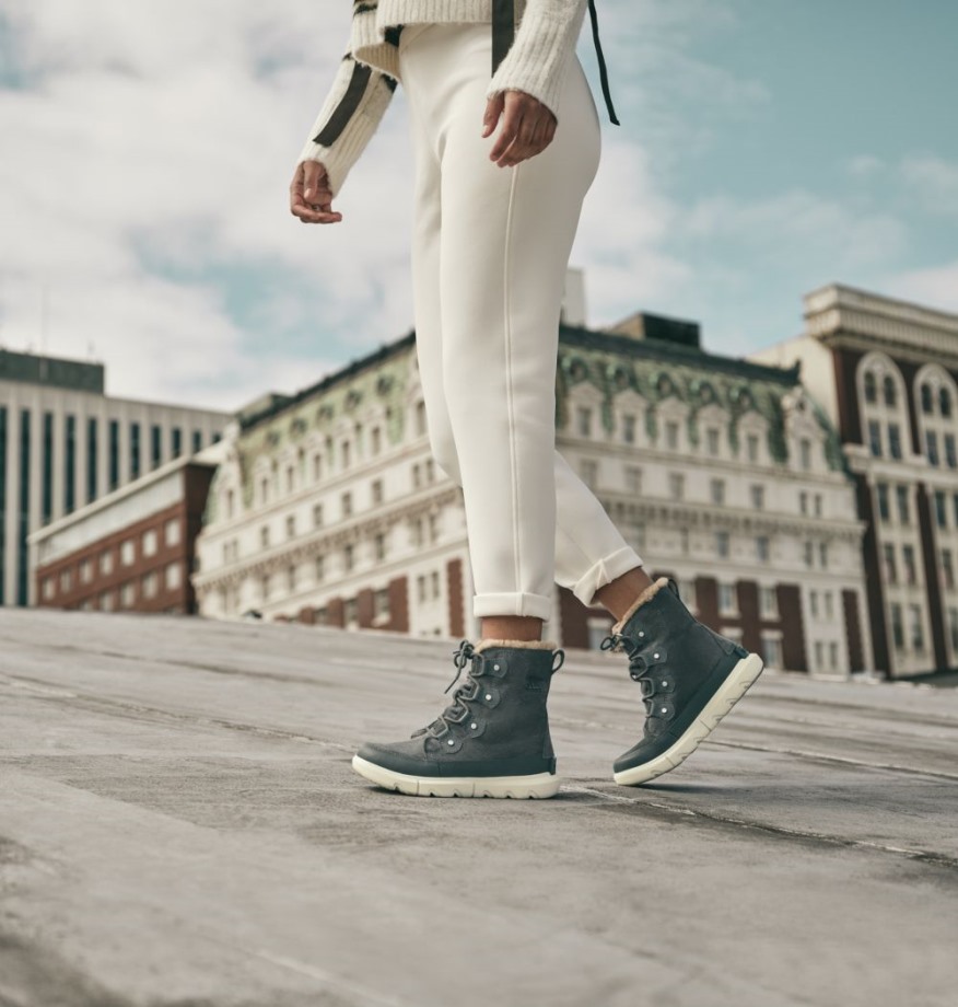 Botte D'hiver Explorer Ii Joan Femme Sorel Belgique Grill-fauve