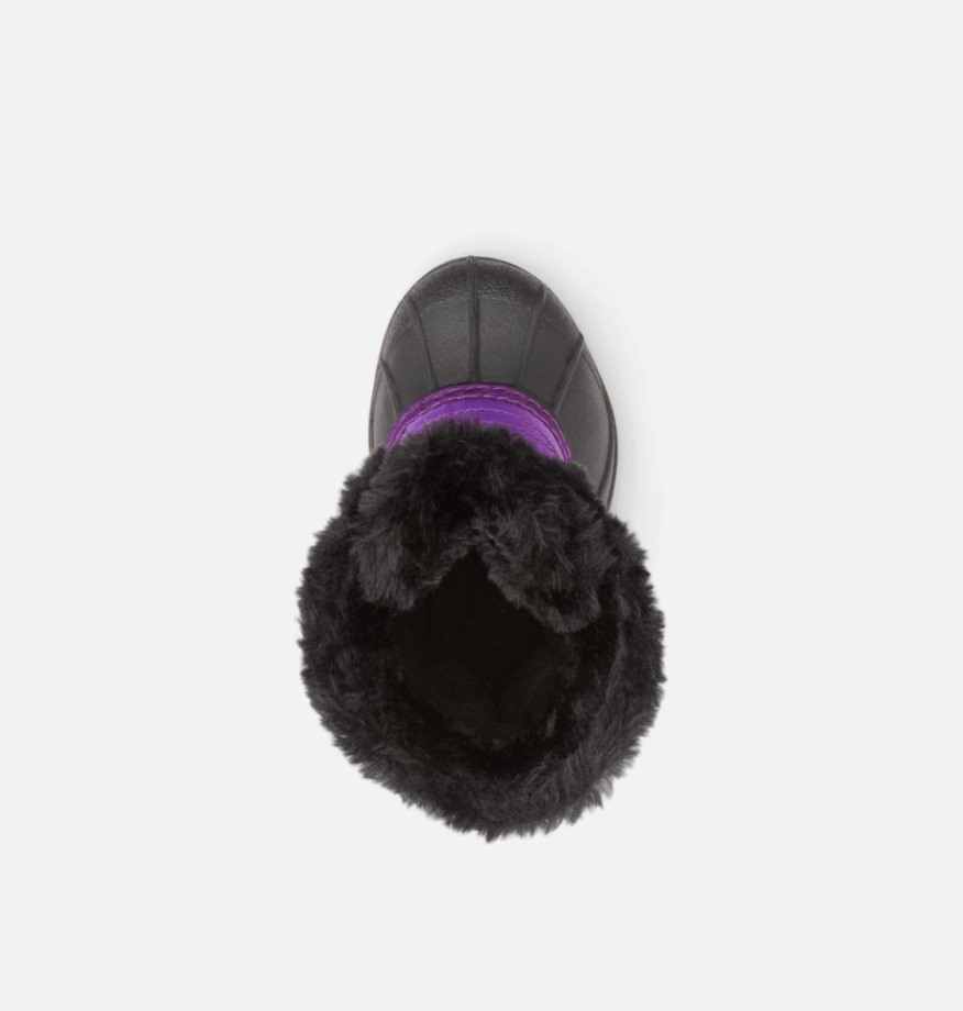 Botte De Commandeur De Neige Pour Enfant Sorel Belgique Gumdrop-violet Violet