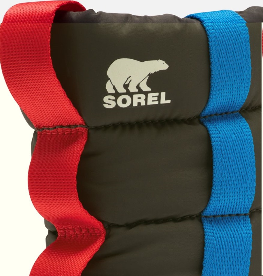 Sorel Belgique Whitney Ii Botte Mi-hiver Puffy Jet-black