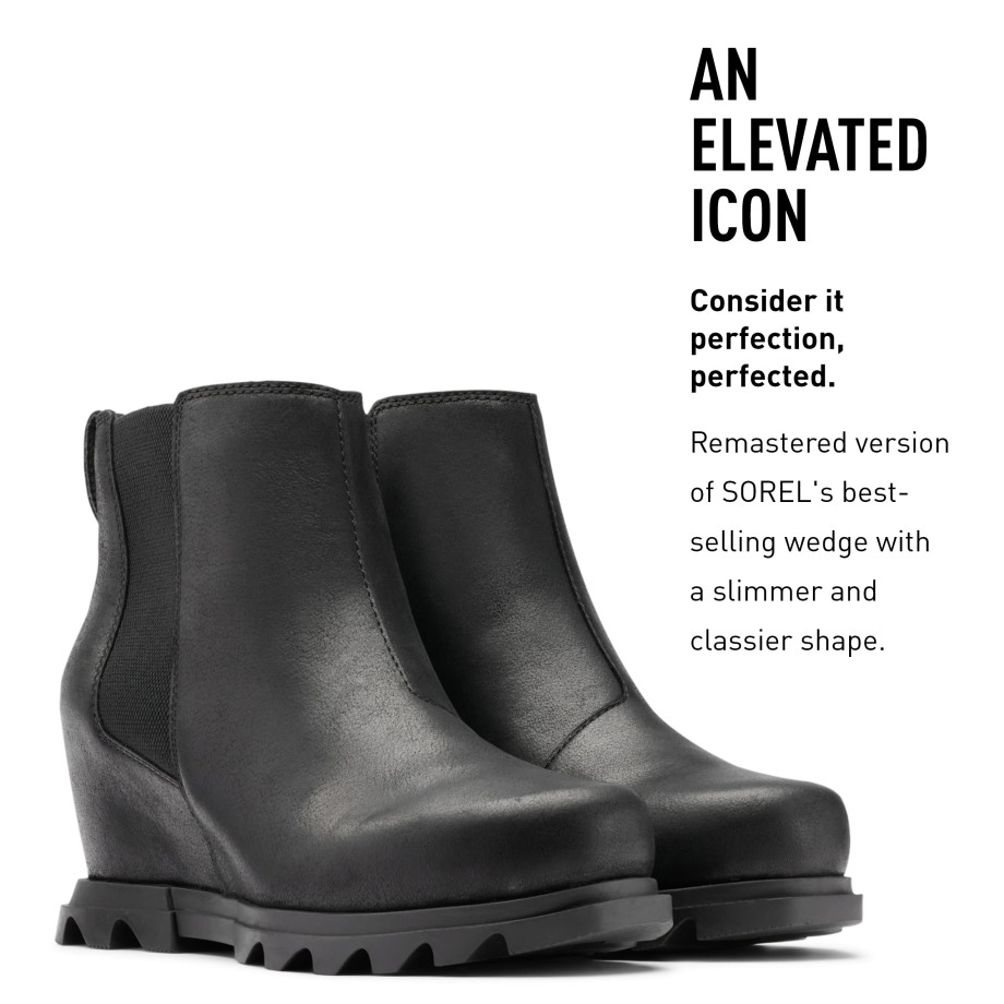 Joan Of Arctic Wedge Iii Chelsea Wide Sorel Belgique Sel De La Mer Noire