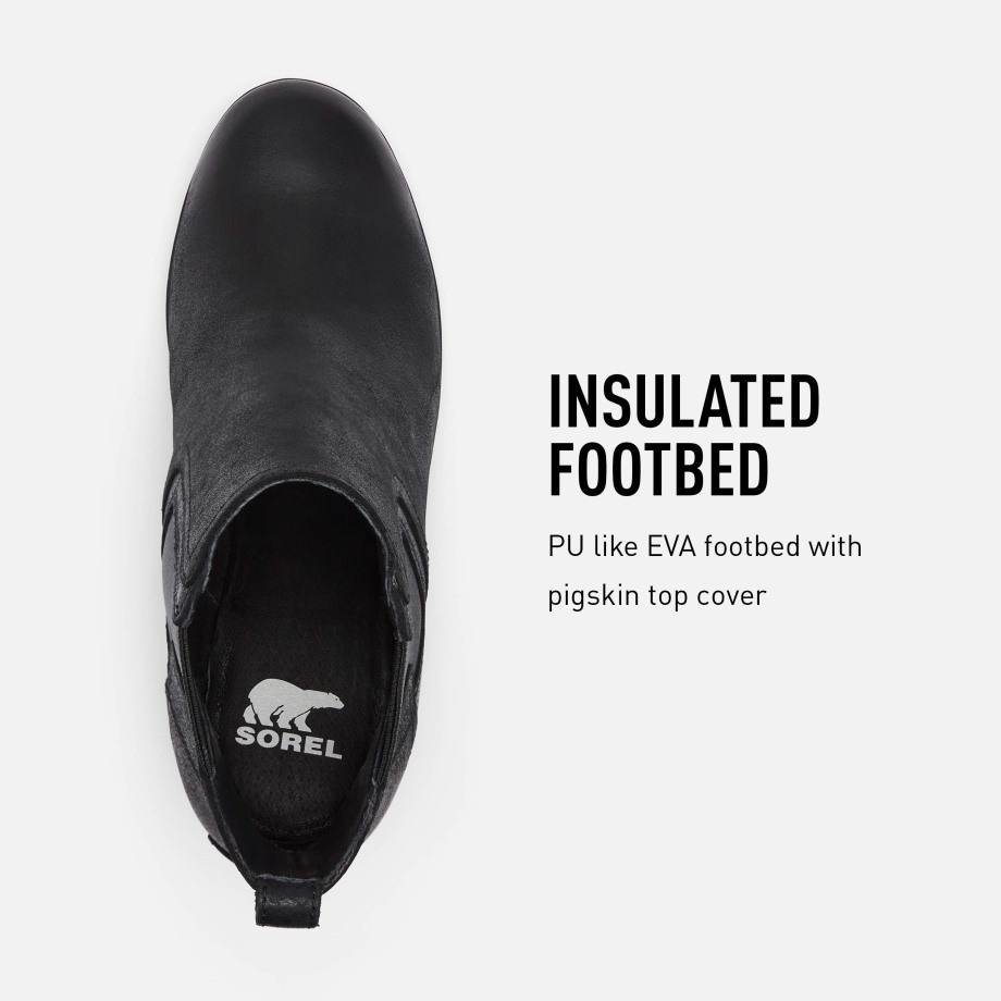 Kaki II Sorel Belgique Joan Uptown Botte Chelsea Pour Femme Imperméable