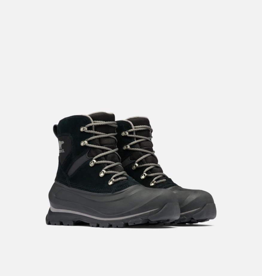 Bottes Sorel Homme Buxton Lace Black-quarry Sorel Belgique