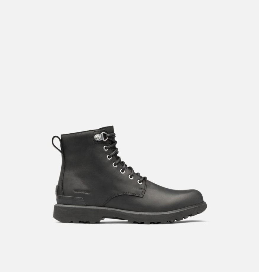 Botte Caribou Six Homme Noir-noir Sorel Belgique