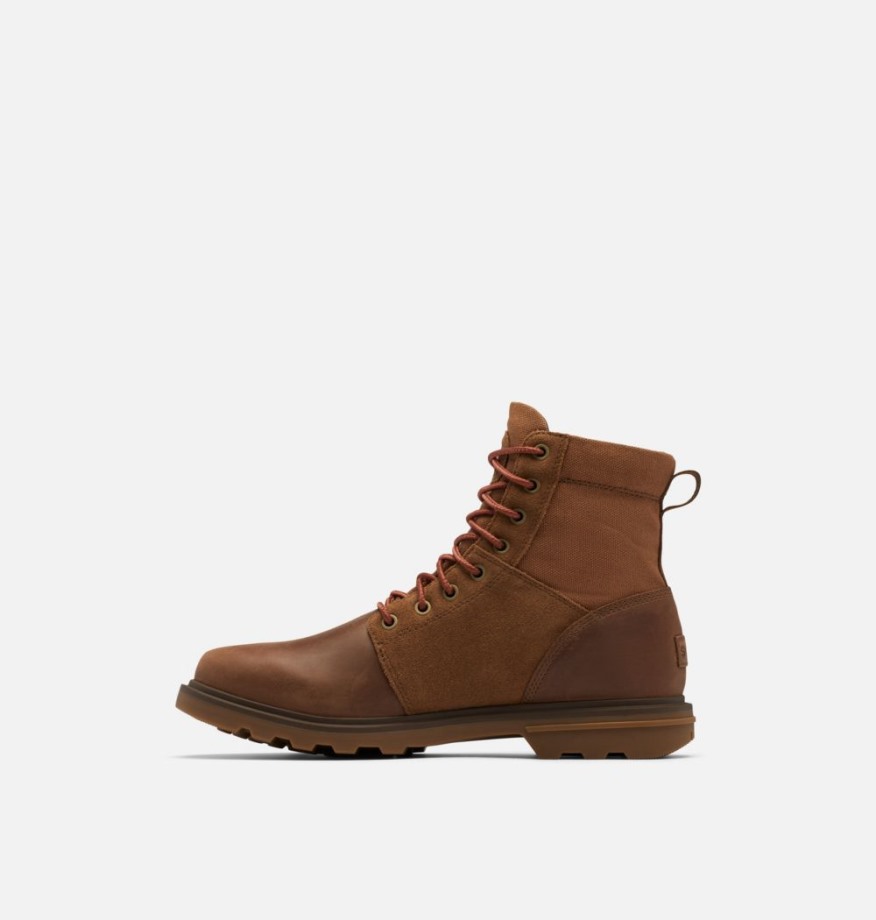 Sorel Belgique Velours Tan-umber Carson Six Botte Homme
