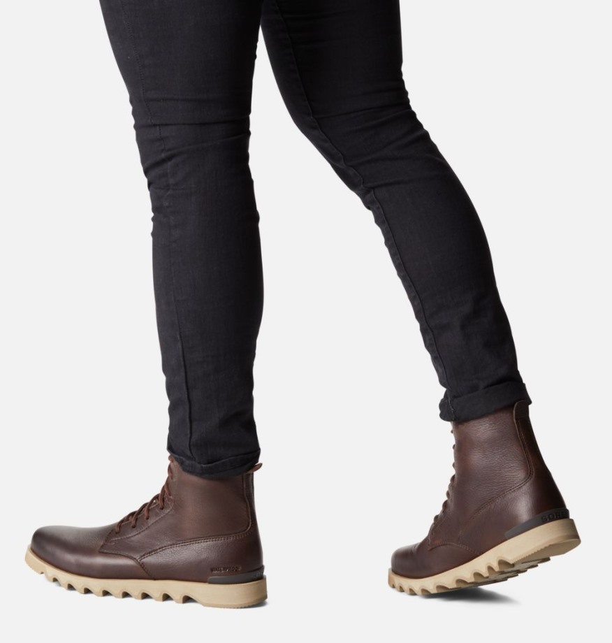 Sorel Belgique Carafe-british Tan Bottes Hautes Kezar Pour Hommes