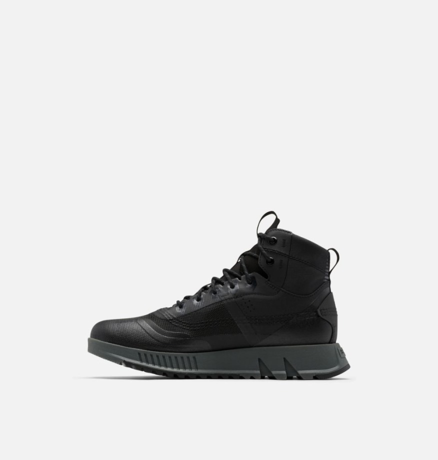 Sorel Belgique Baskets Mac Hill Lite Rush Imperméables Black-grill Pour Homme