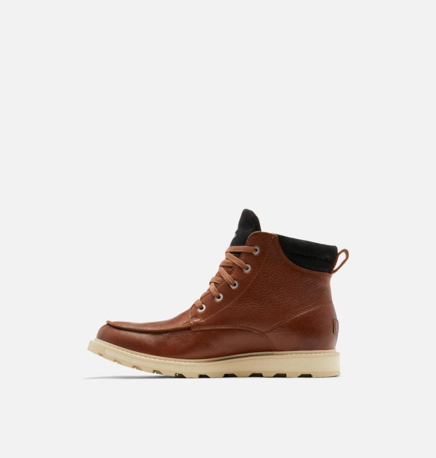 Sorel Belgique Gaucho Tan-oatmeal Madson Ii Moc Toe Boot Homme