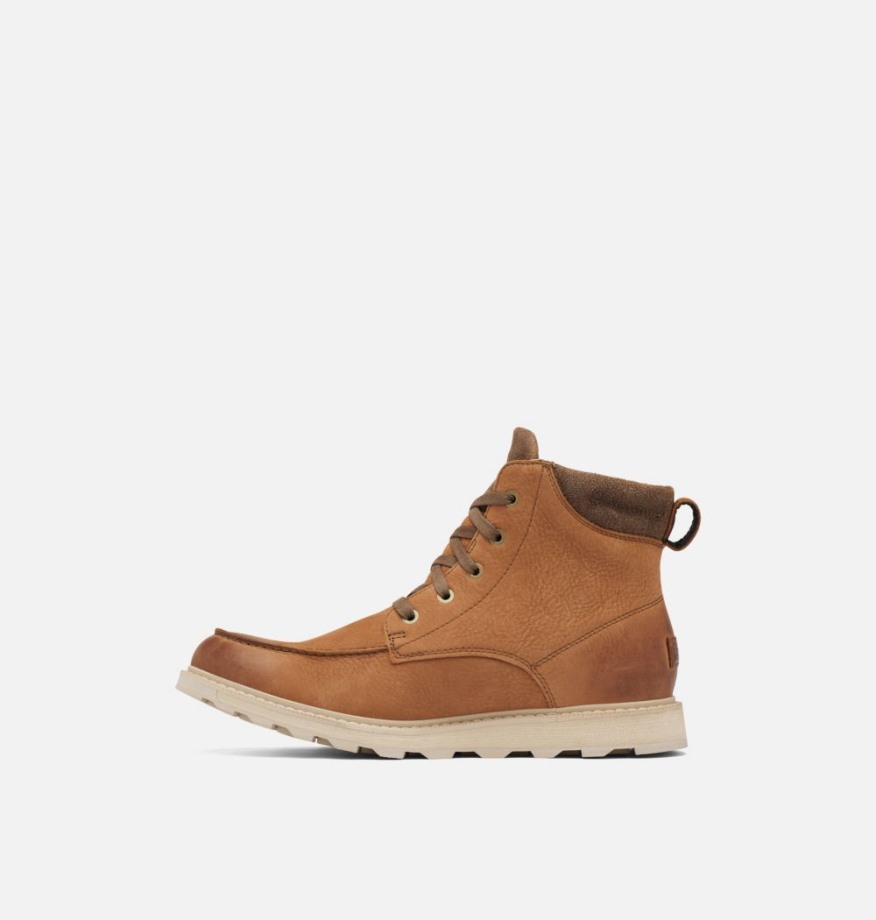 Madson Ii Moc Toe Boot Homme Velours Beige Sorel Belgique