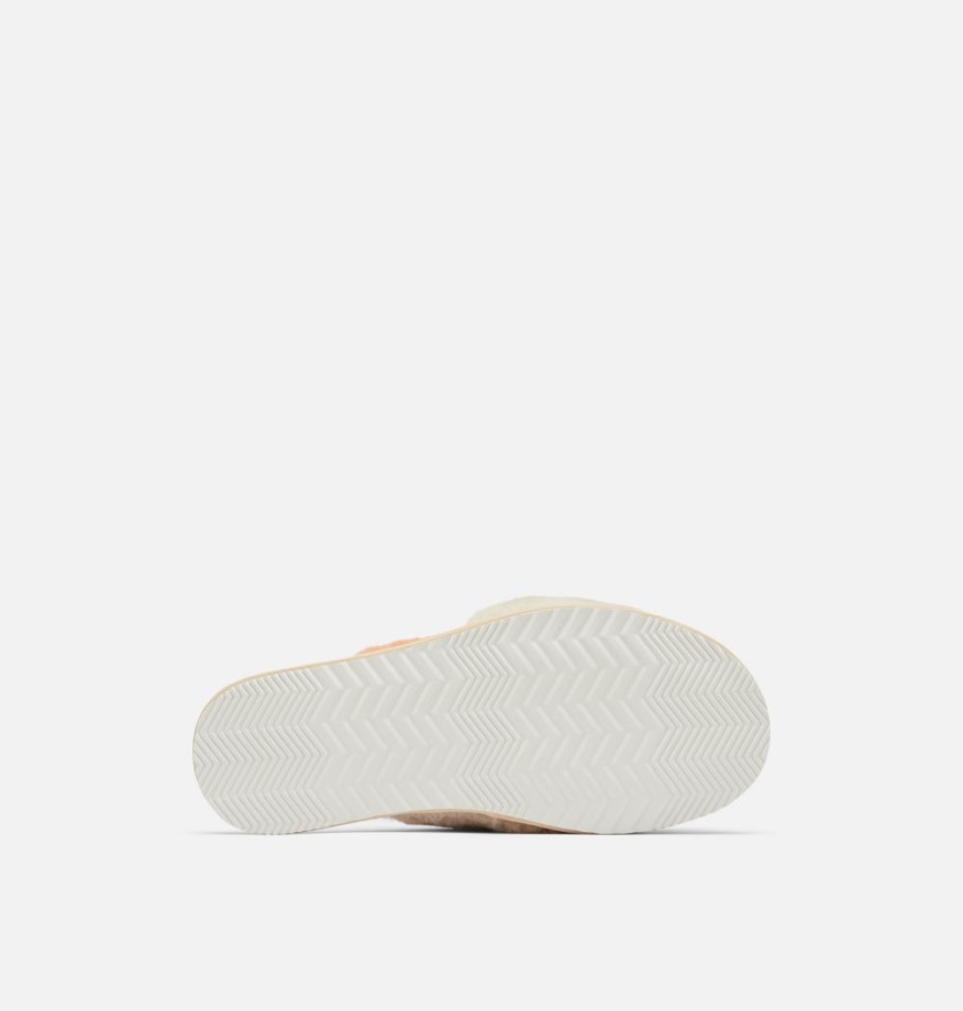 Sorel Belgique Nova Sand-naturel Pantoufle Go Mail Run Femme