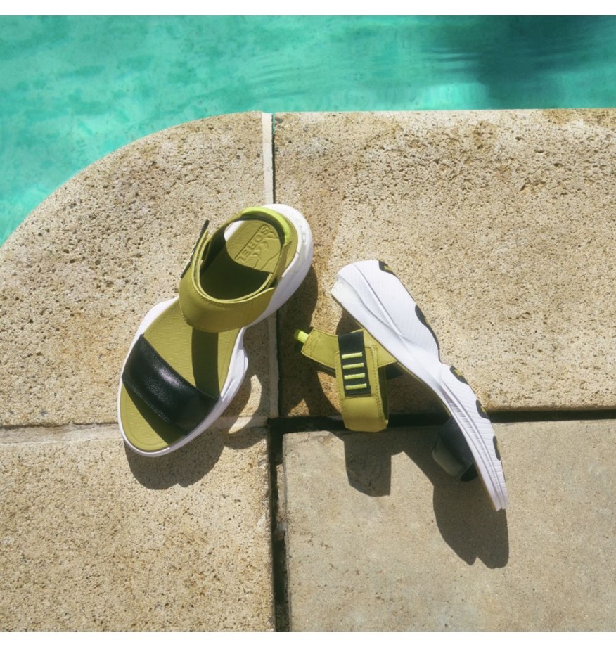 Sandale Sportive Explorer Blitz Stride Pour Femme Sorel Belgique Olive Shade-black