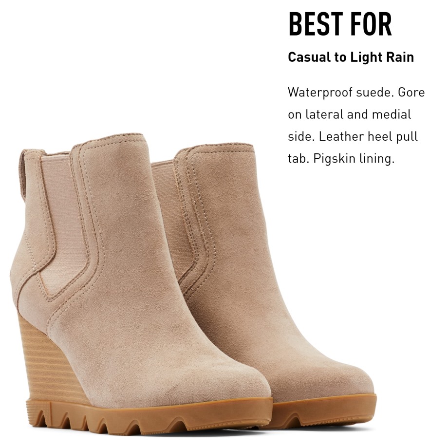 Sorel Belgique 1870231 Botte Mode Femme Omega Gomme Taupe 2