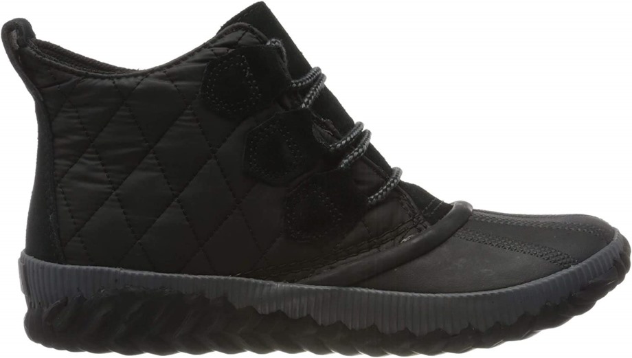 Noir Sorel Belgique Out N About Plus Lux Sorel Bottes Femmes Chaussures