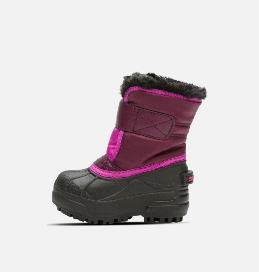 Violet Dahlia-groovy Rose Sorel Belgique Tout-petit Snow Commander Sorel Bottes