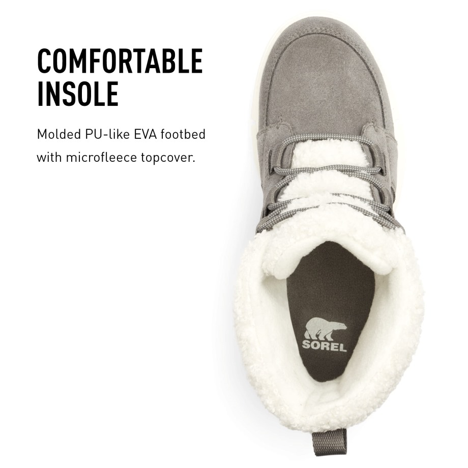 Sorel Belgique Explorer Ii Pour Femme Carnaval Cosy Wp Snow Boot Quarry Dove