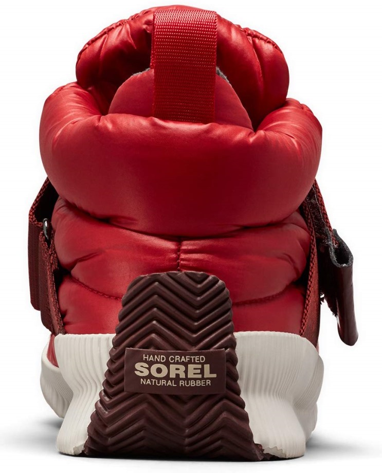 Dahlia Rouge Sorel Belgique Chaussure De Marche Out N About Puffy Pour Femme