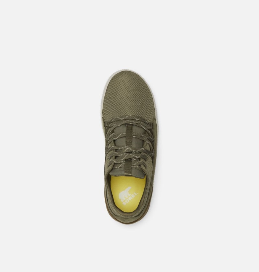 Sorel Belgique Out 'n About Plus Baskets En Dentelle Pour Femmes Sage