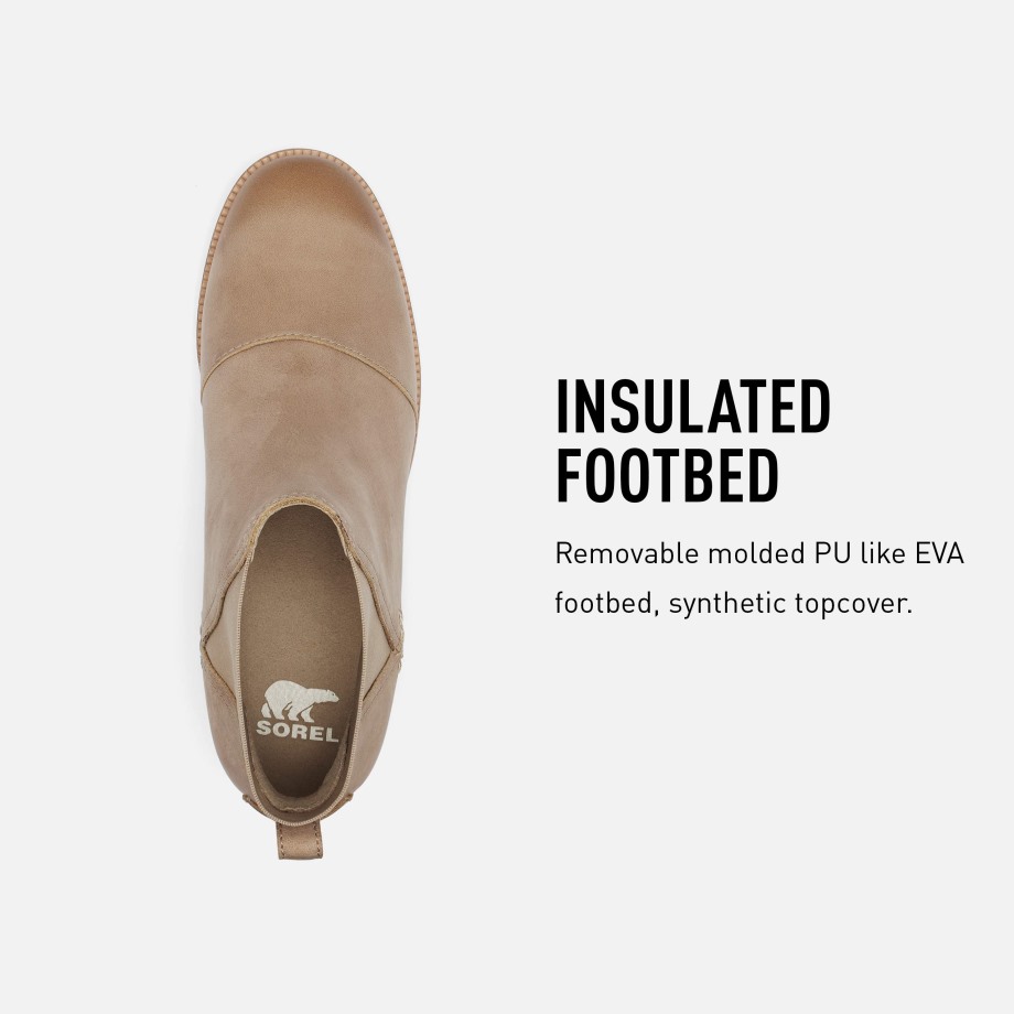 Sandy Tan Sorel Belgique Femmes Cate Chelsea