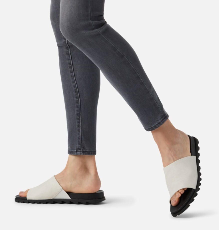 Sorel Belgique Sandale Roaming Decon Slide Sel De Mer Pour Femme