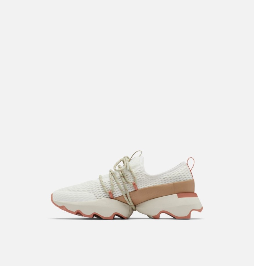 Baskets à Lacets à Impact Cinétique Pour Femmes De Sorel Belgique Vert Pierre De Sel De Mer