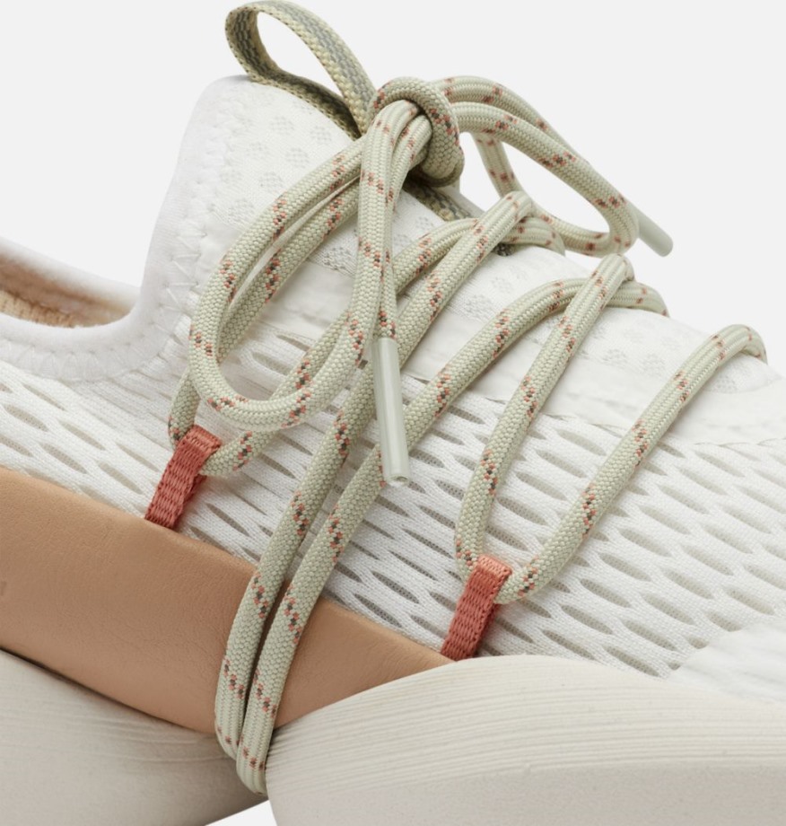 Baskets à Lacets à Impact Cinétique Pour Femmes De Sorel Belgique Vert Pierre De Sel De Mer