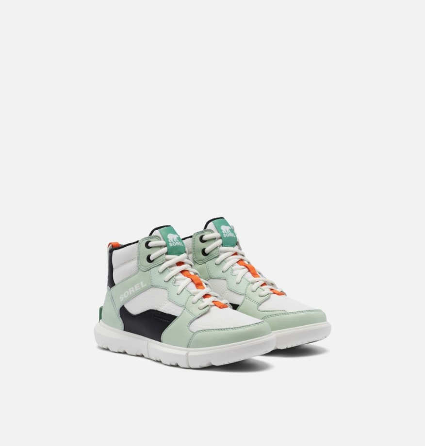 Baskets Mi-hautes Explorer Ii Pour Femmes Sorel Belgique Mer Sprite-noir