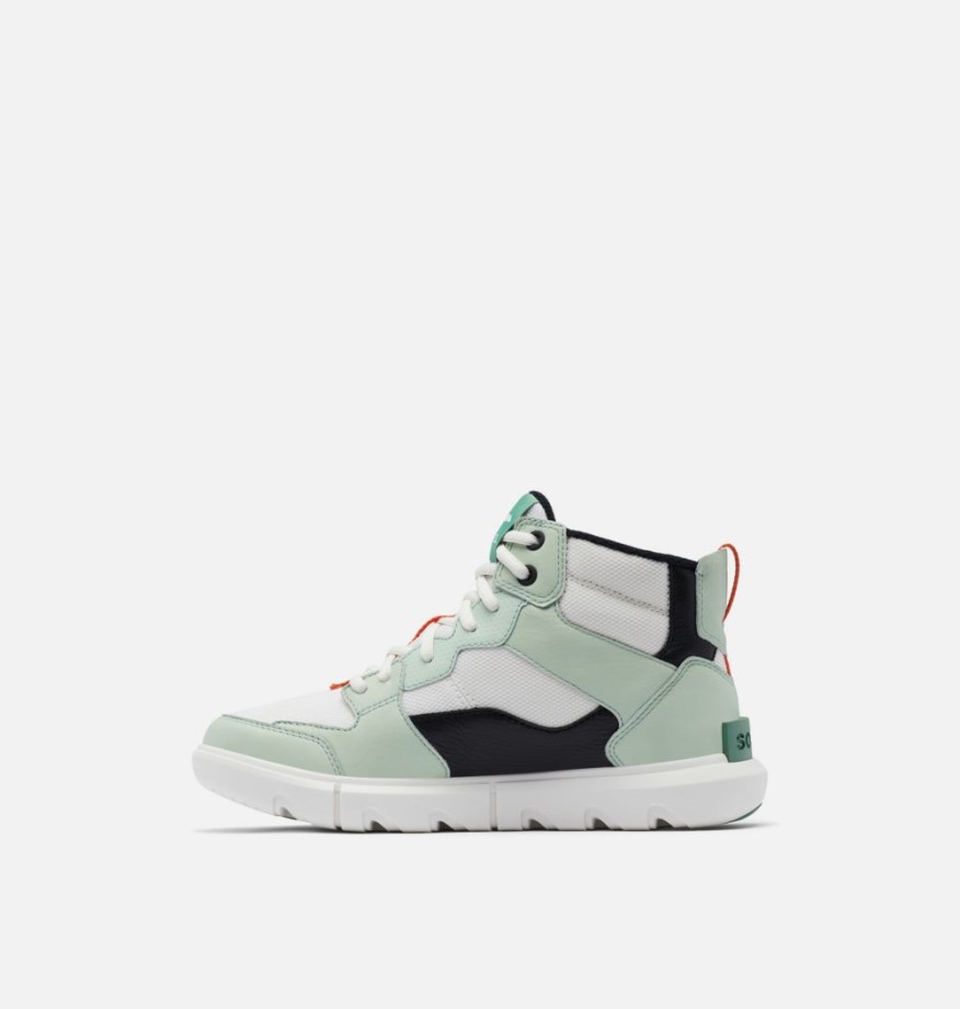 Baskets Mi-hautes Explorer Ii Pour Femmes Sorel Belgique Mer Sprite-noir