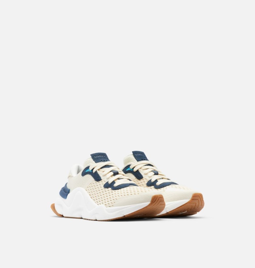 Sorel Belgium Kinetic Rnegd Lace Trainer Femme Vert Acide-Jet