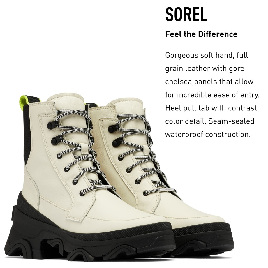 Sorel Belgique Noir-noir Lacet Brex Pour Femme