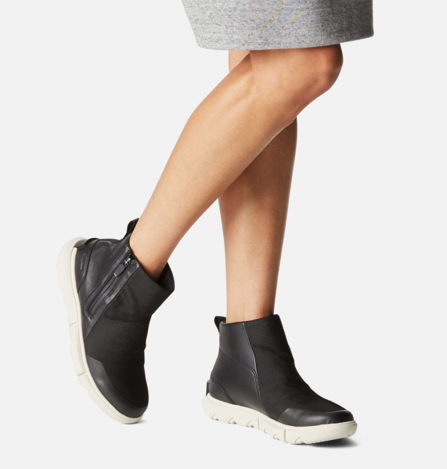 Sorel Belgique Bottillons Explorer Ii Pour Femmes Black-grill